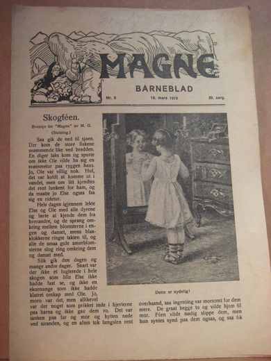 1919 nr 006 MAGNE BARNEBLAD