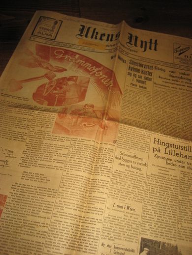 1938 NR 050 Ukens Nytt Grammafonen