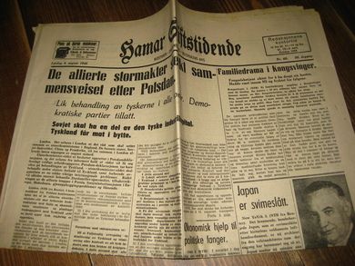 1945 nr 069 Hamar Stiftstidende