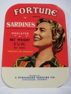 FORTUNE, fra Stavanger Sardine Co, Stavanger.