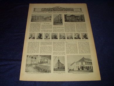 1904 nr 044 Tilæg til Allers Familie Journal NYT FRA ALLE LANDE