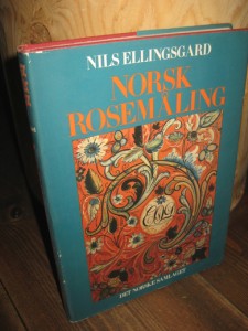 ELLINGSGARD: NORSK ROSEMÅLING. 1981.