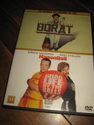 BORAT - KANONBALL 2004 89 MIN 7 ÅR