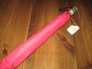 Strøken ubrukt dame paraply 80 tallet Carlo Carl O Johannessen Paraplyfabrik Oslo Nr 3