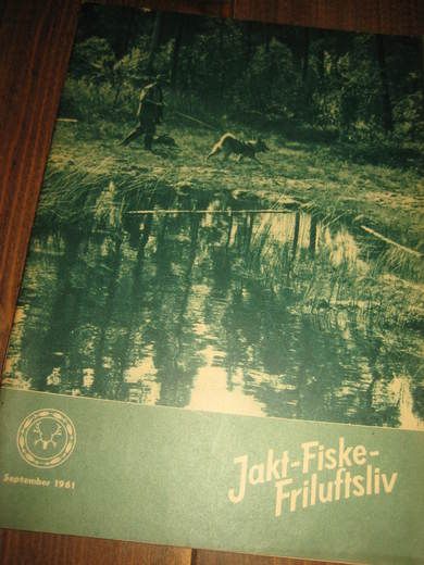 1961 SEPTEMBER JAKT FISKE FRILUFTSLIV