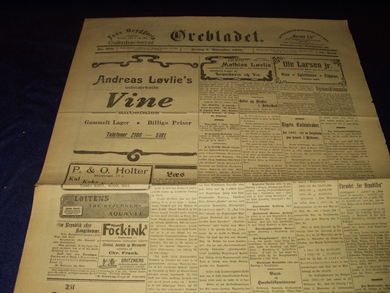 1905 nr 258 Ørebladet