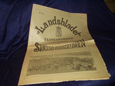 1897 nr 144 EKSTRANUMMER I ANLEDNING AF STOCKHOLMSUDSTILLINGEN