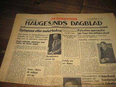 1948 nr 178 HAUGESUNDS DAGBLAD