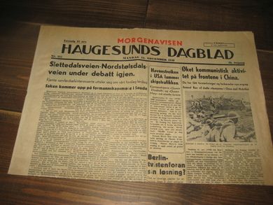 1948 nr 271 HAUGESUNDS DAGBLAD