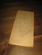 VEGKART over AUST AGDER FYLKE 1945