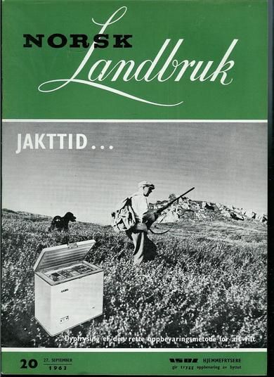 1963 nr 020 NORSK Landbruk