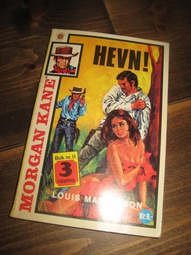 MASTERSON LOUIS: HEVN! Bok nr 11 3 OPPLAG 1975