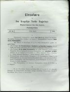1886,nr 014, Circulære fra Den Kongelige Norske Regjerings Departement for det Indre. Poststyrelsen.