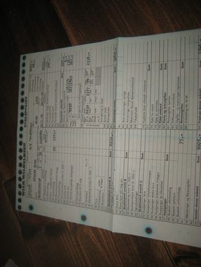 HYREOPPGJØR fra WILH WILHELMSEN M/S TARANTEL 1976