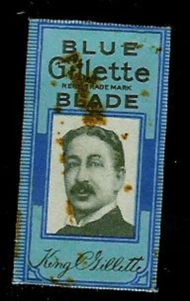 Blue Gillette Blade