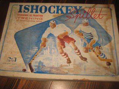 ISHOCHEY Spillet Spennende og praktisk trening på internasjonal bane Halbo & Hauge 1944