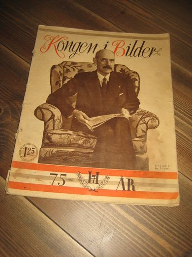 1947 nr 007 Kongen i Bilder H7 75 ÅR