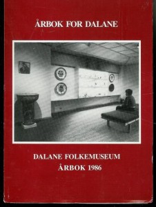 DALANE, 1986, ÅRBOK