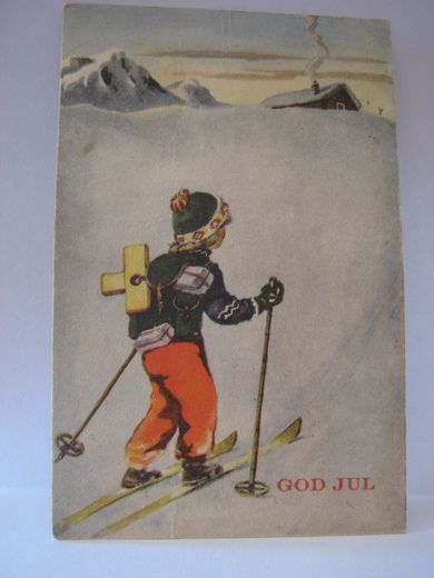 Meget pent kort, brukt, 584.
