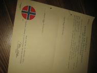 CERTIFIKAT FRA NORGES SØLVREVSTAMBOK, 43532, 8. DESEMBER 1930.