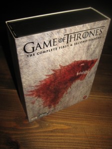 GAME OF THRONES. The complete first & second seasons. 15 år, Norsk tekst. 