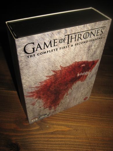 GAME OF THRONES The complete first & second seasons 15 år Norsk tekst