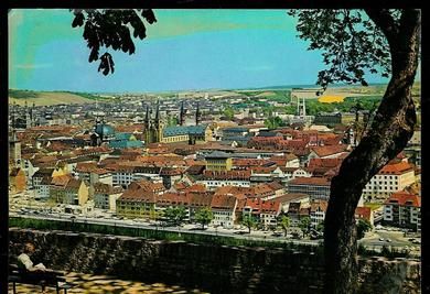 WURTZBURG- Blick von der Festung Marienberg