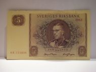 1963 5 KRONOR AR155836