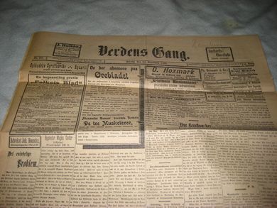 1899 nr 381 Verdens Gang