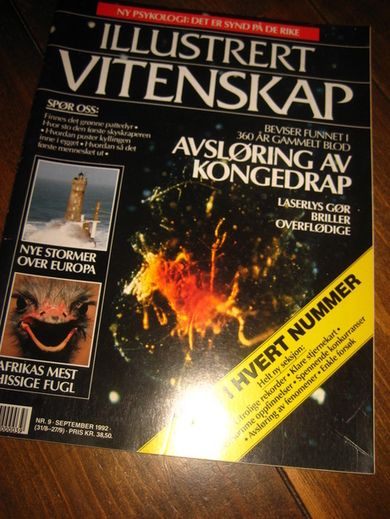 1992 nr 009 ILLUSTRERT VITENSKAP
