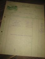 FACTURA fra Brødr Nielsen Drammen 3 mai 1927