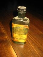 BARNENGEN flaske uten innhold, CORONIN EAU DE PORTUGAL. 50-60 tallet
