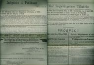 Innbydelse til publikum. 1888.