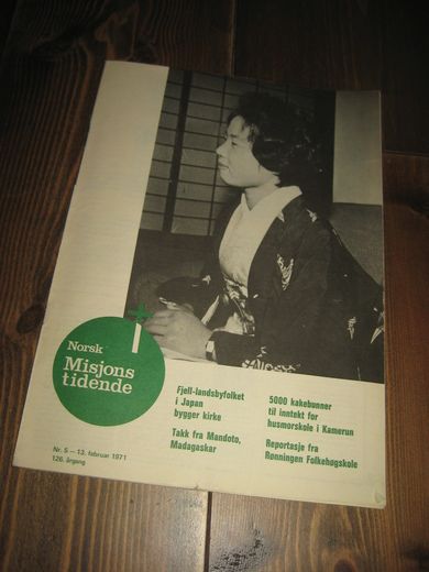 1971 nr 005 Norsk Misjons tidende