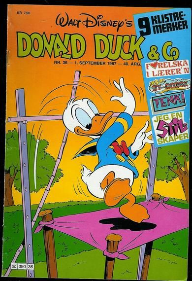 1987 nr 036 Donald Duck & Co