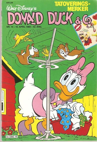 1989 nr 016 Donald Duck & Co