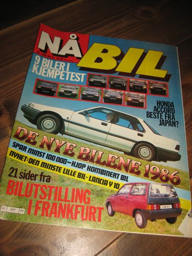1985,nr 045, B, NÅ. BIL