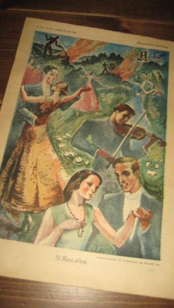 1932 nr 025 A MAGASINET Originaltegning for A Magasinet av Edvarda Lie