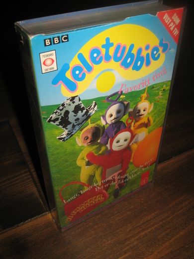 TELETUBBIES FAVORITT TING. 1997, 60 MIN.