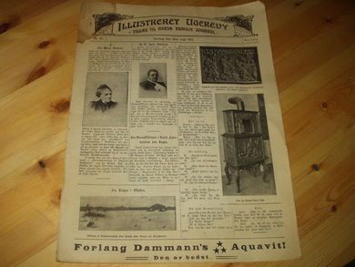 1905 nr 025 ILLUSTRERET UGEREVY TILLÆG TIL NORSK FAMILIE JOURNAL