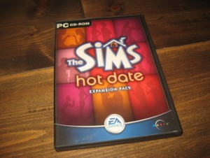 THE SIMS hot date. 