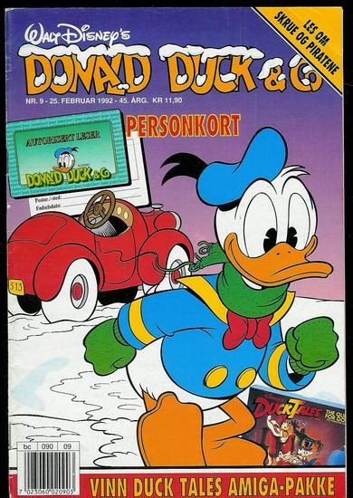 1992 nr 009 DONALD DUCK & CO