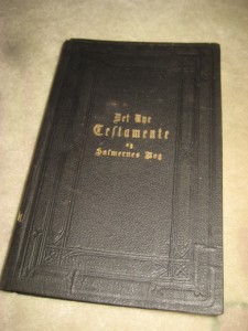 Det Nye Testamente og Salmenes Bog. 1926.