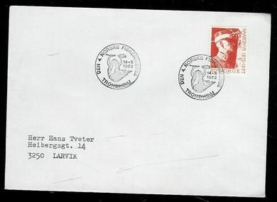 1972 14 8 DEN 4 NORSKE FISKERIMESSEN TRONDHEIM