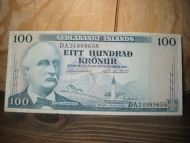 EITT HUNDRAD KRONUR, 1961, DA24989658.