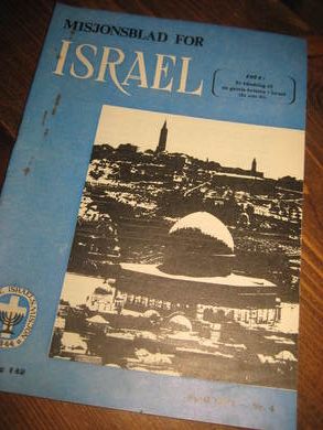 1971 nr 004 MISJONSBLAD FOR ISRAEL