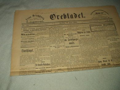 1905 nr 136 Ørebladet