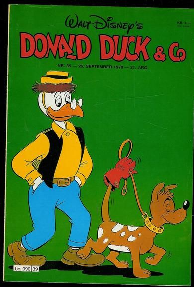 1978 nr 039 Donald Duck & Co
