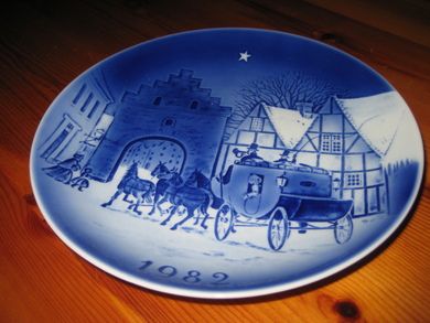 1982, H. C. ANDERSEN'S JULEPLATTE.