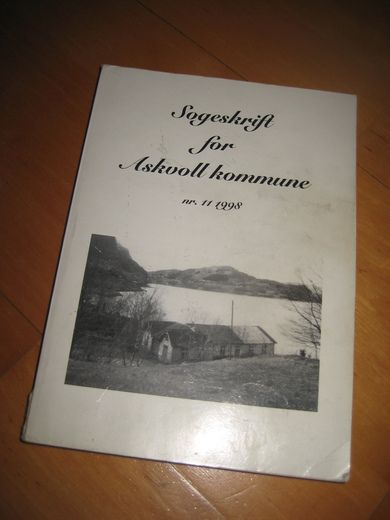 SOGESKRIFT FOR ASKVOLL KOMMUNE, NR 11, 1998.